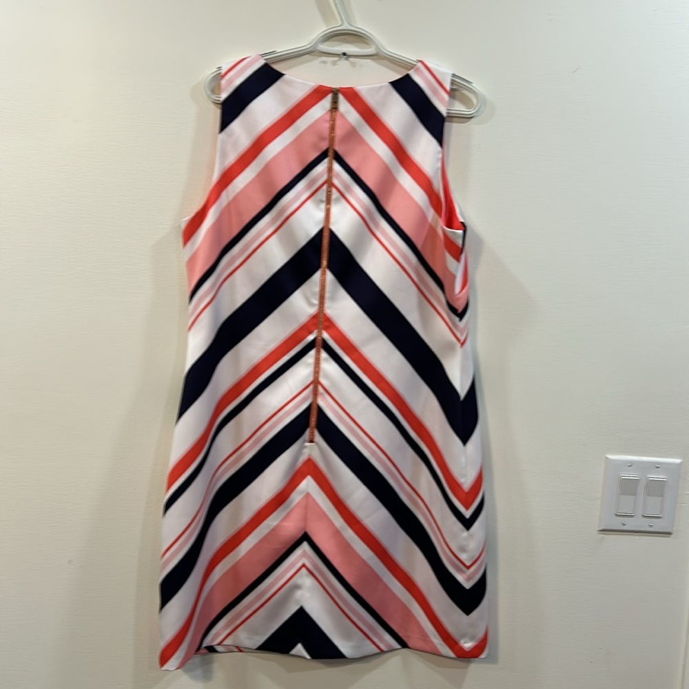 Vince Camuto sun dress. Great colors S 14. 100% Polyester - Picture 4 of 7